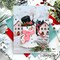 Lovely Layers: Vintage Snowman - Honey Cuts - Stand-Alone Dies